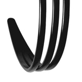 Maxbell Ladies Women Triple Row Headband for Make up, Sports Accessories PC Material Black