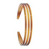 Maxbell Woman Headband with Three Row Lightweight for Reading and Writing Hair Clips Dark Brown