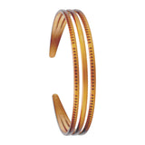 Maxbell Woman Headband with Three Row Lightweight for Reading and Writing Hair Clips Dark Brown