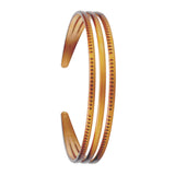 Maxbell Woman Headband with Three Row Lightweight for Reading and Writing Hair Clips Dark Brown