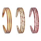 Maxbell Woman Headband with Three Row Lightweight for Reading and Writing Hair Clips Dark Brown