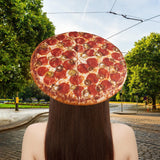 Maxbell Pizza Hat Headdress Cosplay Fast Food Fun Adults Carnival Party Toy Play Hat