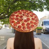 Maxbell Pizza Hat Headdress Cosplay Fast Food Fun Adults Carnival Party Toy Play Hat