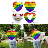 Maxbell Rainbow Heart Costume Role Play Prop Reusable Gift Decorative Cosplay Outfit Style A