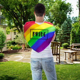 Maxbell Rainbow Heart Costume Role Play Prop Reusable Gift Decorative Cosplay Outfit Style A