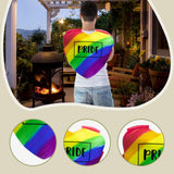Maxbell Rainbow Heart Costume Role Play Prop Reusable Gift Decorative Cosplay Outfit Style A