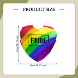 Maxbell Rainbow Heart Costume Role Play Prop Reusable Gift Decorative Cosplay Outfit Style A