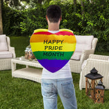 Maxbell Rainbow Heart Costume Role Play Prop Reusable Gift Decorative Cosplay Outfit Style B