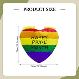 Maxbell Rainbow Heart Costume Role Play Prop Reusable Gift Decorative Cosplay Outfit Style B