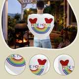 Maxbell Rainbow Heart Costume Role Play Prop Reusable Gift Decorative Cosplay Outfit Style C