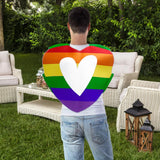 Maxbell Rainbow Heart Costume Role Play Prop Reusable Gift Decorative Cosplay Outfit Style D