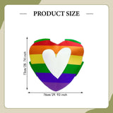 Maxbell Rainbow Heart Costume Role Play Prop Reusable Gift Decorative Cosplay Outfit Style D