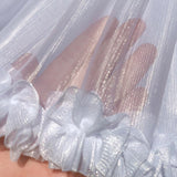 Maxbell Petticoat Elastic Waistband Half Slip Tutu for Dress Wedding Cosplay Costume