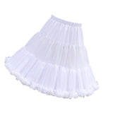 Maxbell Petticoat Elastic Waistband Half Slip Tutu for Dress Wedding Cosplay Costume