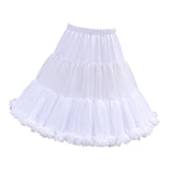 Maxbell Petticoat Elastic Waistband Half Slip Tutu for Dress Wedding Cosplay Costume