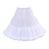 Maxbell Petticoat Elastic Waistband Half Slip Tutu for Dress Wedding Cosplay Costume