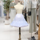 Maxbell Petticoat Elastic Waistband Half Slip Tutu for Dress Wedding Cosplay Costume