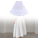 Maxbell Petticoat Elastic Waistband Half Slip Tutu for Dress Wedding Cosplay Costume