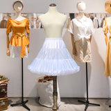 Maxbell Petticoat Elastic Waistband Half Slip Tutu for Dress Wedding Cosplay Costume