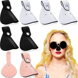 Maxbell Nose Sun Protection for Glasses Comfortable PU Leather Simple Nose Protector