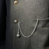 Maxbell Tassel Brooch Lapel Pin Men suits for Celebration Tuxedo of Shirts Festivals