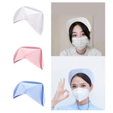 Maxbell Nurse Hat Stage Outfit Nursing School Graduation Party Versatile Working Cap White