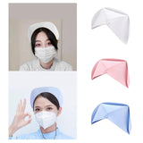 Maxbell Nurse Hat Stage Outfit Nursing School Graduation Party Versatile Working Cap White