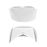 Maxbell Nurse Hat Stage Outfit Nursing School Graduation Party Versatile Working Cap White