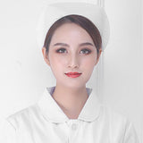 Maxbell Nurse Hat Stage Outfit Nursing School Graduation Party Versatile Working Cap White