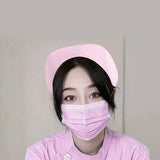 Maxbell Nurse Hat Stage Outfit Nursing School Graduation Party Versatile Working Cap Pink