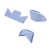 Maxbell Nurse Hat Stage Outfit Nursing School Graduation Party Versatile Working Cap Blue