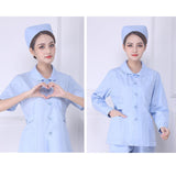 Maxbell Nurse Hat Stage Outfit Nursing School Graduation Party Versatile Working Cap Blue