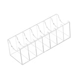 Maxbell Belt Organizer Home Transparent Storage Holder for Bow Tie Jewelry Underwear