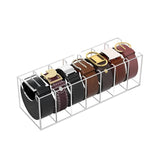 Maxbell Belt Organizer Home Transparent Storage Holder for Bow Tie Jewelry Underwear