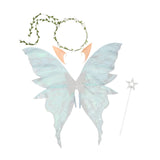 Maxbell Fairy Wings Cute Halloween Costume Accessories Decor Comfortable Fancy Dress White