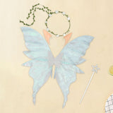 Maxbell Fairy Wings Cute Halloween Costume Accessories Decor Comfortable Fancy Dress White