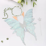 Maxbell Fairy Wings Cute Halloween Costume Accessories Decor Comfortable Fancy Dress White