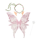 Maxbell Fairy Wings Cute Halloween Costume Accessories Decor Comfortable Fancy Dress Pink