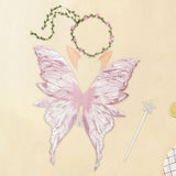 Maxbell Fairy Wings Cute Halloween Costume Accessories Decor Comfortable Fancy Dress Pink