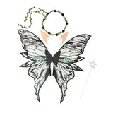 Maxbell Fairy Wings Cute Halloween Costume Accessories Decor Comfortable Fancy Dress Black