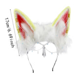 Maxbell Cat Ears Headband Comfortable Headpiece for Women Girls Daily wearing Makeup Yellow