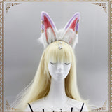 Maxbell Cat Ears Headband Comfortable Headpiece for Women Girls Daily wearing Makeup Purple