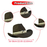 Maxbell Cowboy Hat Costume Accessories Hat Band Dress up Comfortable Trendy Headwear