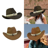 Maxbell Cowboy Hat Costume Accessories Hat Band Dress up Comfortable Trendy Headwear
