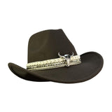 Maxbell Cowboy Hat Costume Accessories Hat Band Dress up Comfortable Trendy Headwear