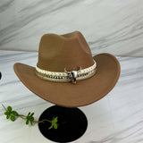 Maxbell Cowboy Hat Costume Accessories Hat Band Dress up Comfortable Trendy Headwear