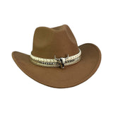 Maxbell Cowboy Hat Costume Accessories Hat Band Dress up Comfortable Trendy Headwear