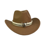 Maxbell Cowboy Hat Costume Accessories Hat Band Dress up Comfortable Trendy Headwear