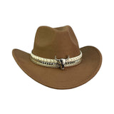 Maxbell Cowboy Hat Costume Accessories Hat Band Dress up Comfortable Trendy Headwear