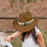 Maxbell Cowboy Hat Costume Accessories Hat Band Dress up Comfortable Trendy Headwear